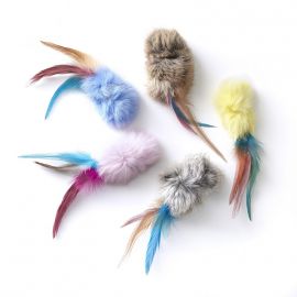 Birbit Feather and Fur Cat Toy